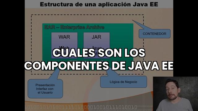 Cuales Son Los Componentes De Java Ee