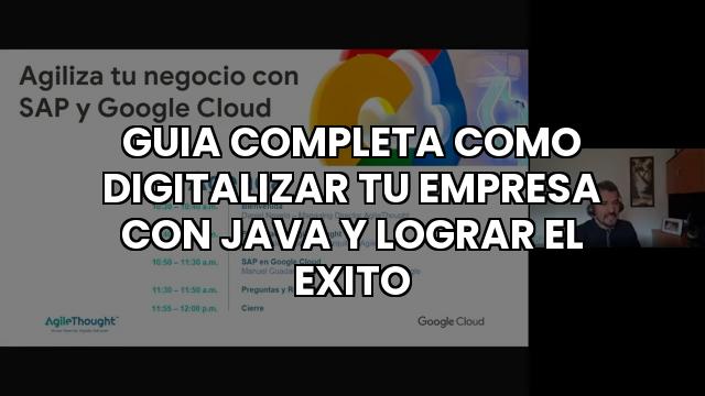 Guia Completa Como Digitalizar Tu Empresa Con Java Y Lograr El Exito