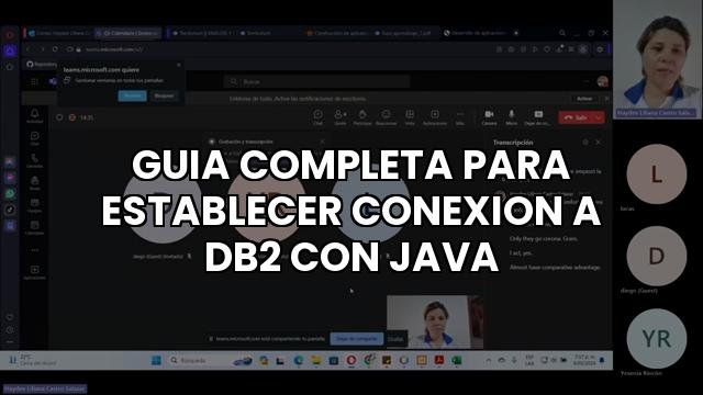 Guia Completa Para Establecer Conexion A Db2 Con Java
