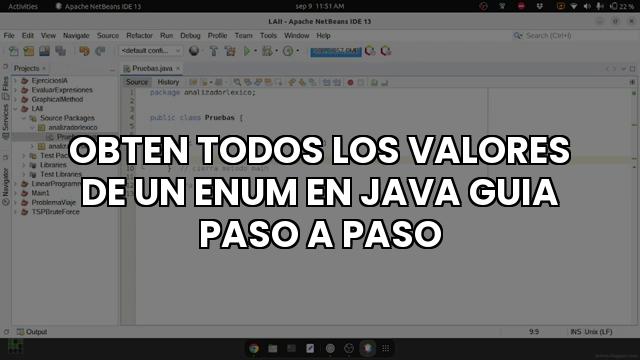 Obten Todos Los Valores De Un Enum En Java Guia Paso A Paso