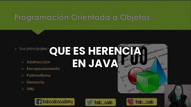 Que Es Herencia En Java